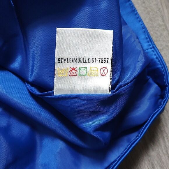 Dynamite New With Tag Size 11 Blue Heavy Sateen Tulip Skirt With Pockets - Picture 7 of 7